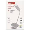 EMOS Z7629W LED table lamp LILY, white