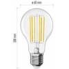 EMOS ZF5167 LED bulb Filament A60 A CLASS / E27 / 7,2 W (100 W) / 1521 lm / warm white