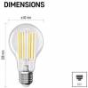 EMOS ZF5167 LED žárovka Filament A60 A CLASS / E27 / 7,2 W (100 W) / 1521 lm / teplá bílá