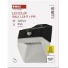 EMOS ZG151S Solar LED luminaire LUNIS with motion sensor, black, neutral white