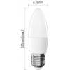 EMOS ZL4F22 LED-Lampe Basic Kerze / E27 / 5,5 W (40 W) / 470 lm / warmweiß