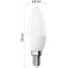 EMOS ZQ3D11 Classic LED candle bulb / E14 / 2,5 W (32 W) / 350 lm / warm white