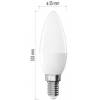 EMOS ZQ3E44 Classic LED candle bulb / E14 / 6,5 W (60 W) / 806 lm / cool white