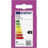 EMOS ZQ8E23 Klasická LED žiarovka MR16 / GU10 / 4 W (39 W) / 450 lm / neutrálna biela