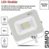 EMOS ZS2213W LED spotlight SIMPO 10 W, white, neutral white