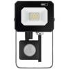 EMOS ZS2313 LED spotlight SIMPO with motion sensor, 10 W, black, neutral white