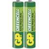 GP Batérie B1210 Chlorid zinočnatý GP Greencell R03(AAA) fólia