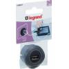 Legrand 050681 USB-A adapter charger to socket color black