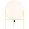 Nordlux NL 47645001 NORDLUX 47645001 Alton - Elegantní stolní lampa Ø20cm, bílá/mosaz