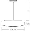 54906 Osmont EDNA P4 LED závesné svietidlo L=40cm výkon 37W 4000°K priemer 42cm