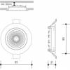 Panlux PN14100050 VP COB  6W 3000K černá