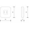 Panlux PN71000020 RADAR SENSOR SQUARE 