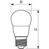 LED žiarovka E27 opálová náhrada 60W žiarovky spotreba 7W farba 2700°K nestmievateľná