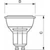 Philips MASTER LEDspotMV D 5,5-50W GU10 827 40D LED žiarovka