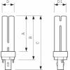 Philips MASTER PL-C 26W/830 2pin G24d-3 kompaktní zářivka
