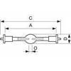 Philips MSR Gold 1200 SA/DE optical light source