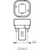 Philips MASTER PL-C 26W/830 2pin G24d-3 Kompakt-Leuchtstofflampe