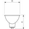 Projektorová žiarovka EFR 6423FO 150W GZ6.35 15V