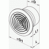 Ventilátory 125 PFL kruhový ventilátor s guličkovými ložiskami