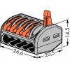 Wago 222-415 lustrová svorka s pákou 5x0,08-2,5 mm2