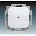 ABB 1715-0-0275 Blind cover with fixing clamp, alpine white