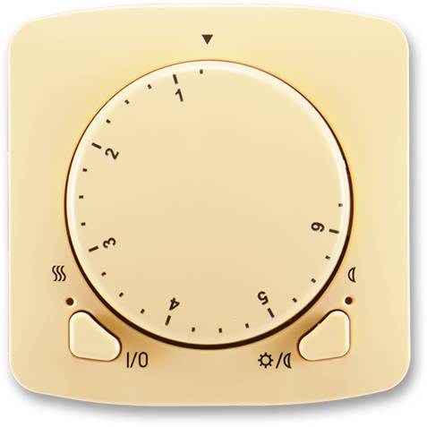 ABB 3292A-A10101 D Univerzálny termostat s otočným nastavením teploty (riadiaca jednotka) béžová