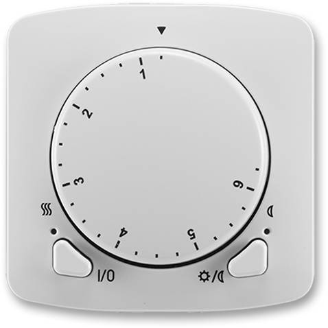 ABB 3292A-A10101 S Univerzálny termostat s otočným nastavením teploty (riadiaca jednotka) sivá