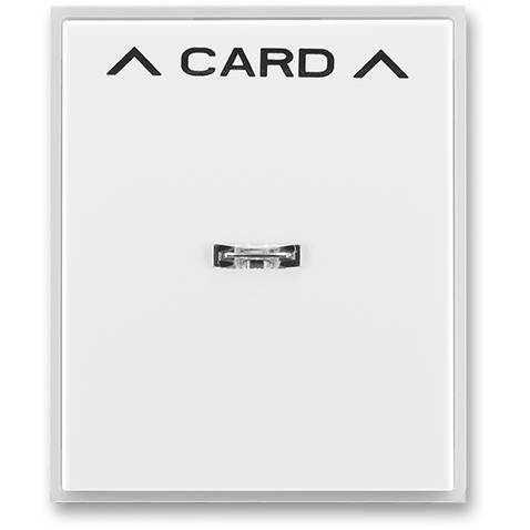 ABB 3559E-A00700 01 Kryt kartového spínača biely/ľadovo biely
