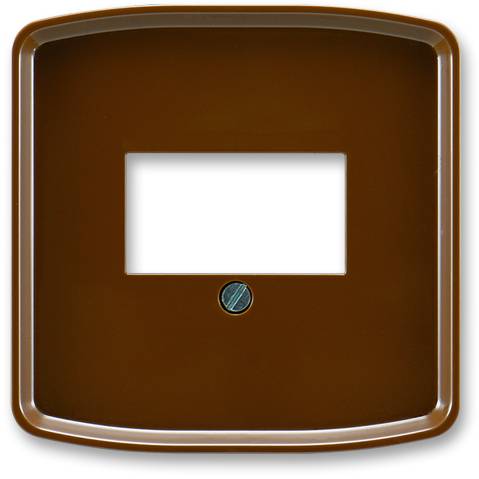 ABB 5014A-A00040 H Kryt komunikačnej zásuvky (pre HDMI, USB, VGA, USB nabíjačku) hnedý