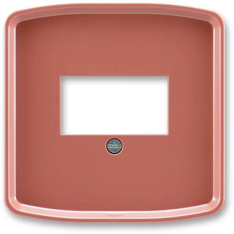 ABB 5014A-A00040 R2 Kryt pre priamu komunikačnú zásuvku (pre HDMI, USB, VGA, USB nabíjačku) vresovo červená