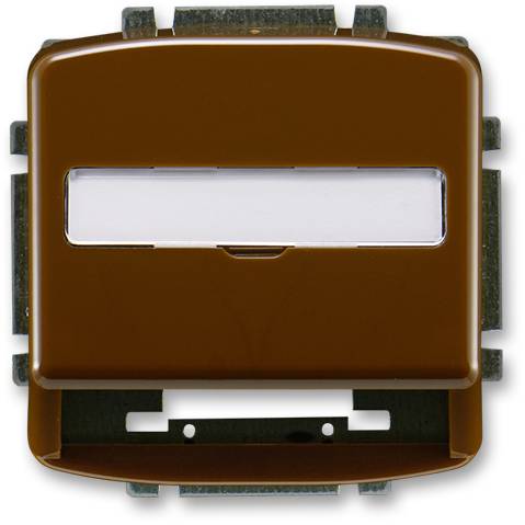 ABB 5014A-A100 H Kryt komunikačnej zásuvky (pre nosič masky) hnedý