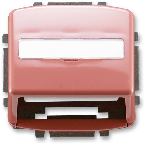 ABB 5014A-A100 R2 Kryt komunikačnej zásuvky (pre nosnú masku) vresovo červená
