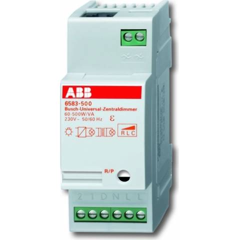 ABB 6583-500 centrální stmívač na lištu DIN 500W