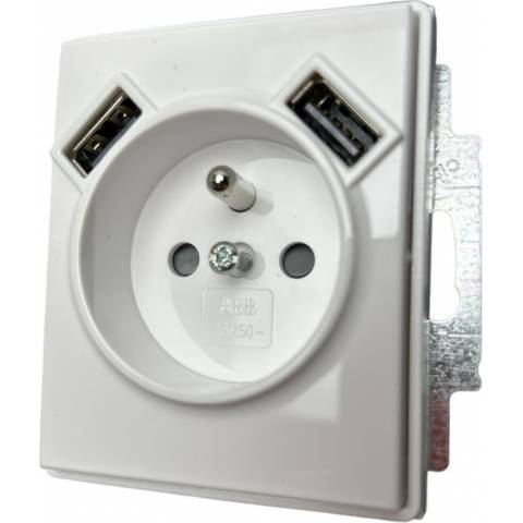 Single socket with USB charging 5569E-A22357 03