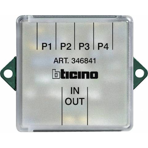 Bticino 346841 Hub for installation of two-wire video door entry system