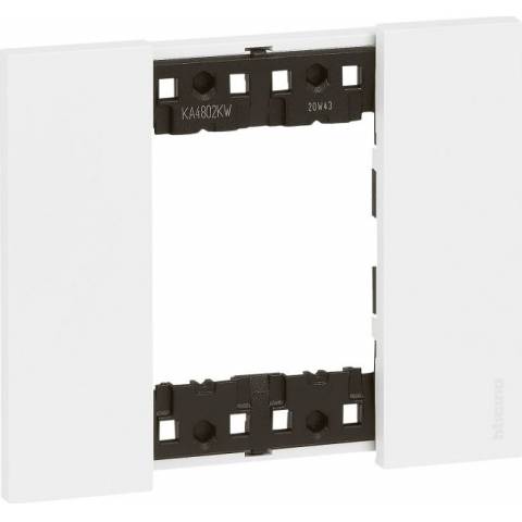 Bticino KA4802KW Frame 2 modules white