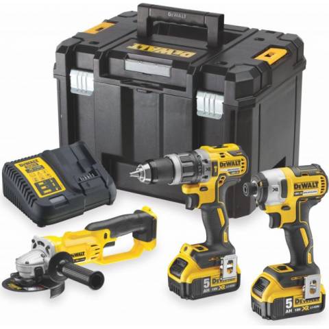 DeWalt DCK383P2T-QW Cordless Tool Set