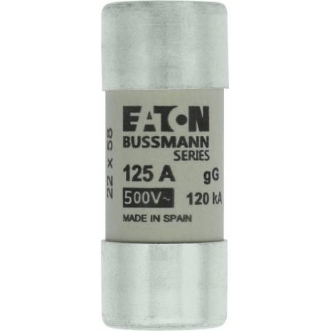 Eaton C22G125 Válcová pojistka 22 x 58 125A gG 500V AC