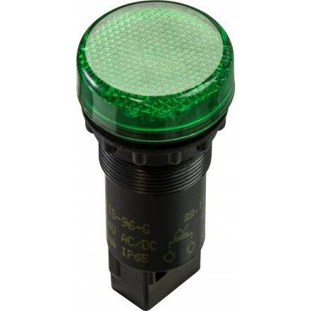 Indicator light EIS-96 G 230AC d22mm Eleco VEP CZ 214850