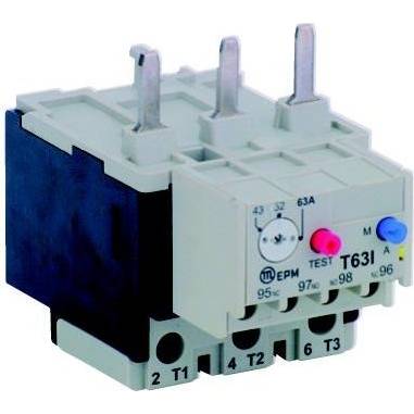 Electrical instrument T63 I 63A , thermal overcurrent relay