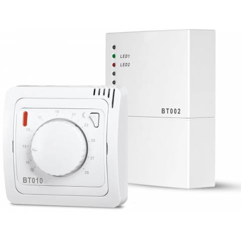 Elektrobock Bezdrôtový termostat BT012 so systémom samoučenia kódu