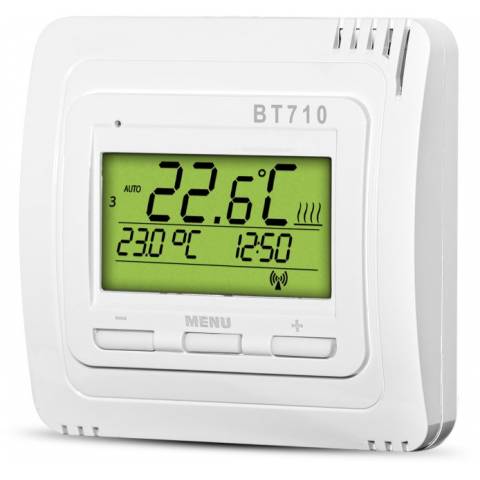 Bezdrôtový termostat BT710 s dosahom 35 m