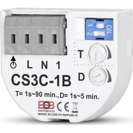 Elektrobock CS3C-1B Časový spínač pod vypínač