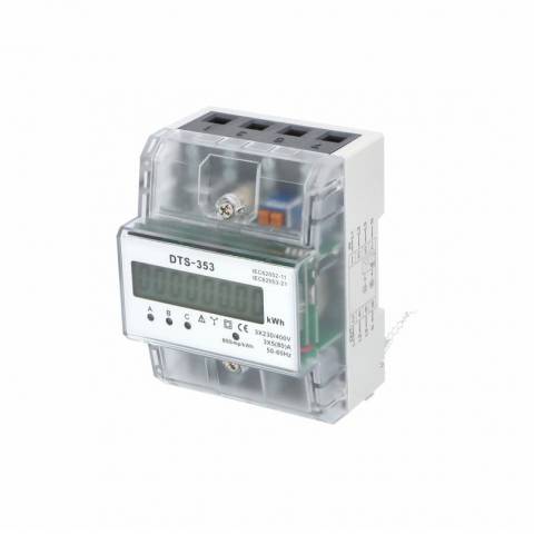 DTS 353-L 80A 3-phase 1-tariff sub-meter