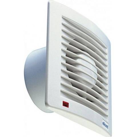 Soler & Palau 2MU7609 Axial bathroom fan with non-return damper and timer E-STYLE 150 PRO T