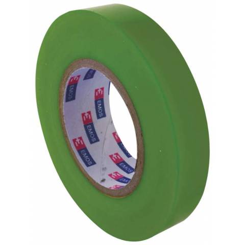 EMOS F61519 PVC izolačná páska 15 mm / 10 m zelená