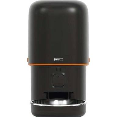 EMOS H6004 GoSmart Futterspender mit Kamera, 4 l, schwarz, Wi-Fi