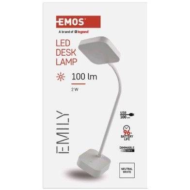 LED stolová lampa EMOS Z7627 EMILY