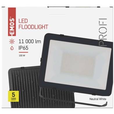 EMOS Lighting ZS2652 LED reflektor PROFI, 100W neutrální bílá