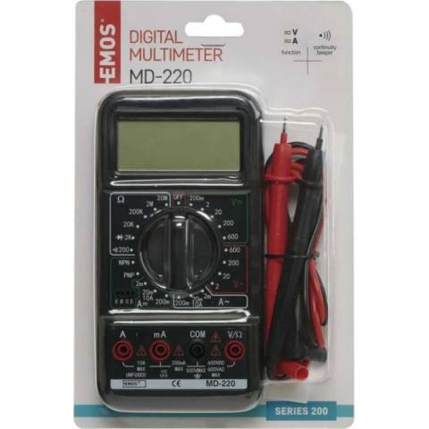 Merací prístroj - multimeter MD-220